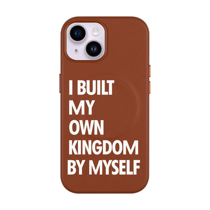 KINGDOM-Leather Kılıf MagSafe Özellikli - iPhone 13