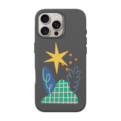 LITTLE NATURE-iPhone 16 Pro Max Leather Premium Kılıf MagSafe Özellikli