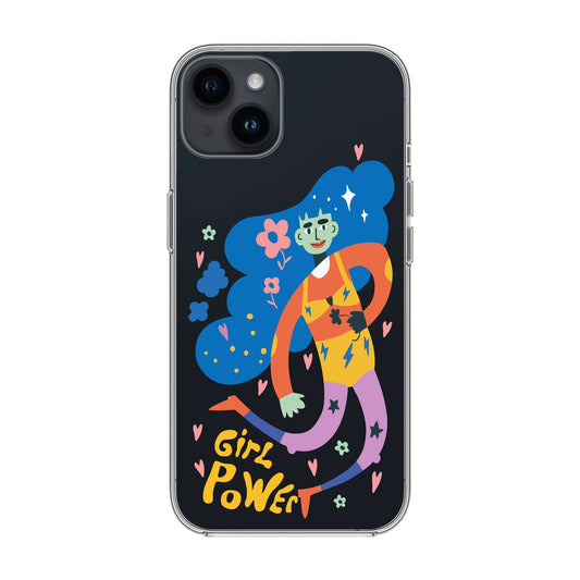 GIRL POWER-iPhone 14 Plus Solid Kılıf