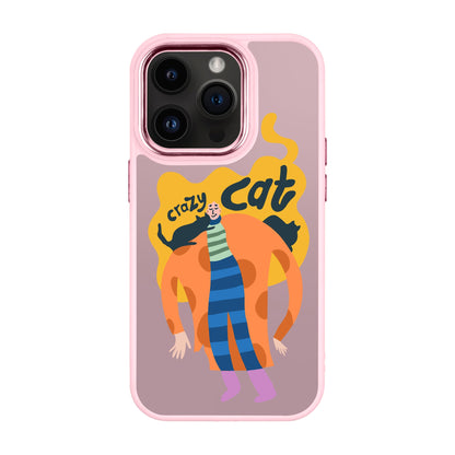 CRAZY CAT-iPhone 14 Pro Proof Kılıf