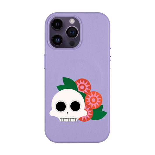 MEMENTO BLOOM-iPhone 14 Pro Max Leather Kılıf MagSafe Özellikli