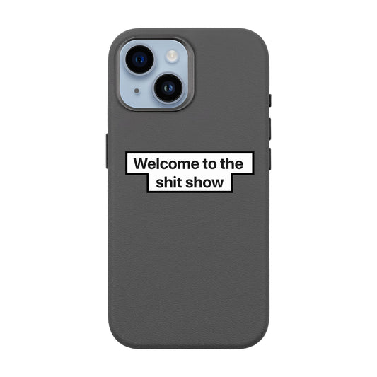 WELCOME-iPhone 13 Leather Premium Kılıf MagSafe Özellikli