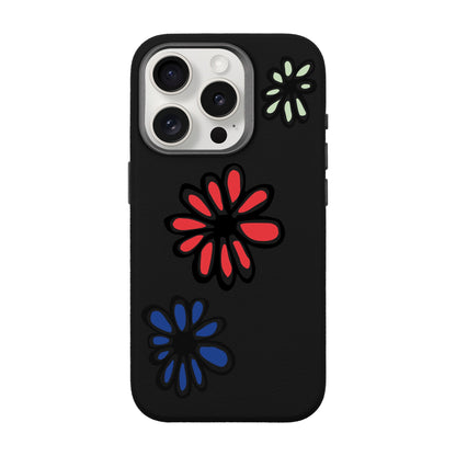 FLORIST-iPhone 15 Pro Leather Premium Kılıf MagSafe Özellikli