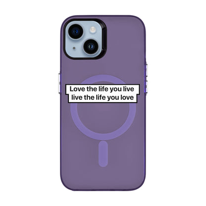 LOVE THE LIFE-iPhone 14 Hold Kılıf MagSafe Özellikli