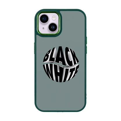 BLACK WHITE-iPhone 14 Plus Proof Kılıf