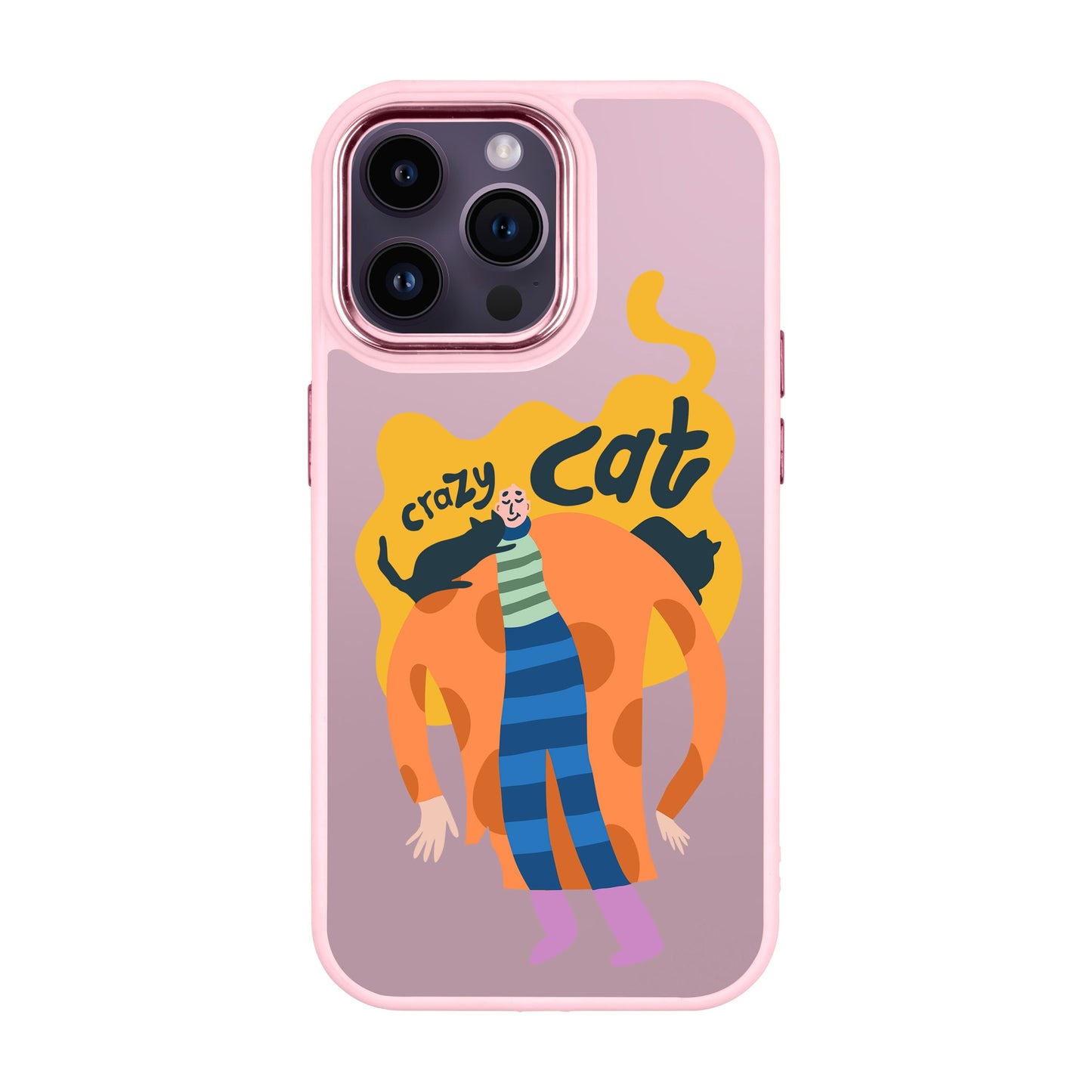 CRAZY CAT-iPhone 14 Pro Max Proof Kılıf