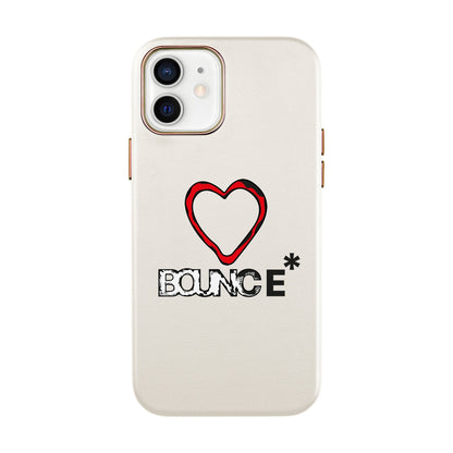 BOUNCE-iPhone 12 Mini Leather Kılıf