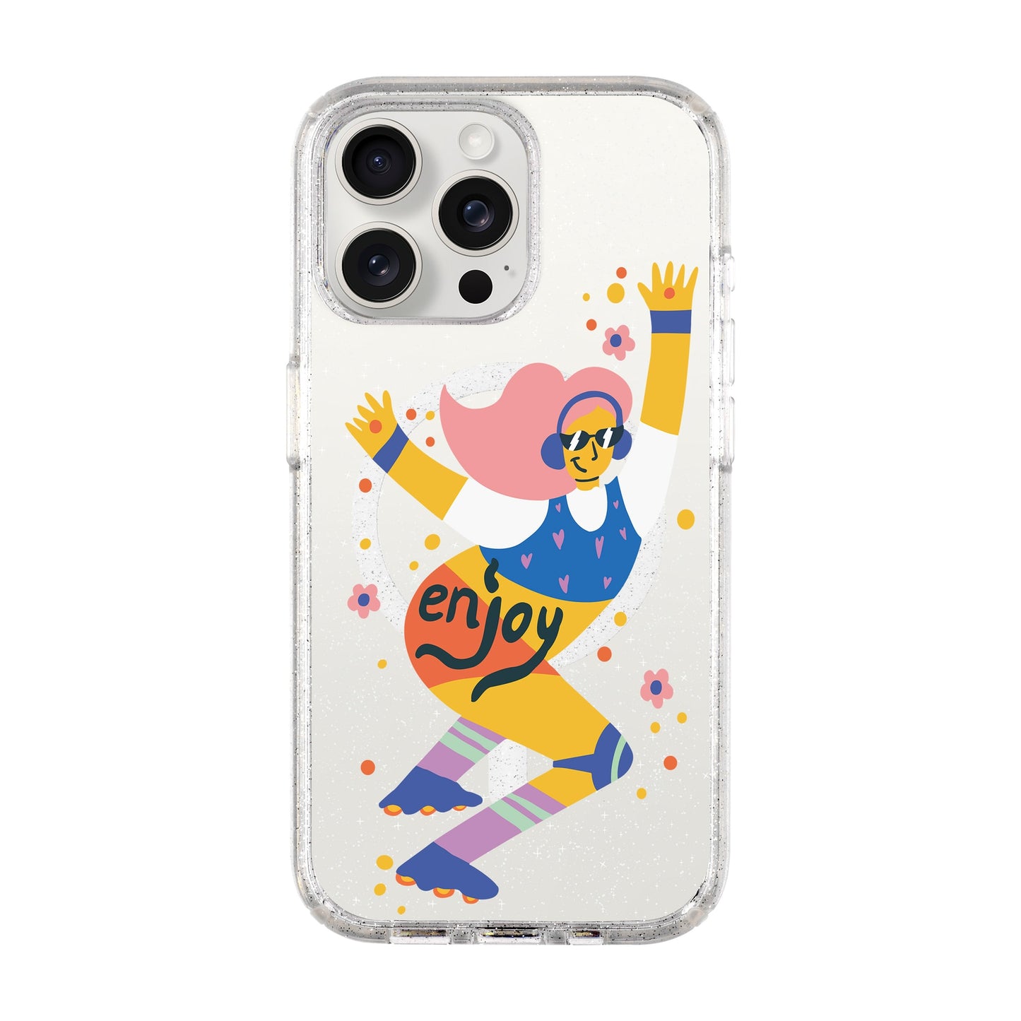 ENJOY-iPhone 15 Pro Max Shiny Kılıf MagSafe Özellikli