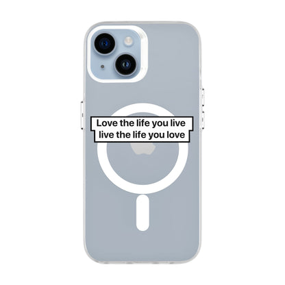 LOVE THE LIFE-iPhone 14 Hold Kılıf MagSafe Özellikli