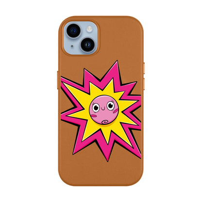 POP PRINCESSES-iPhone 14 Plus Leather Kılıf MagSafe Özellikli
