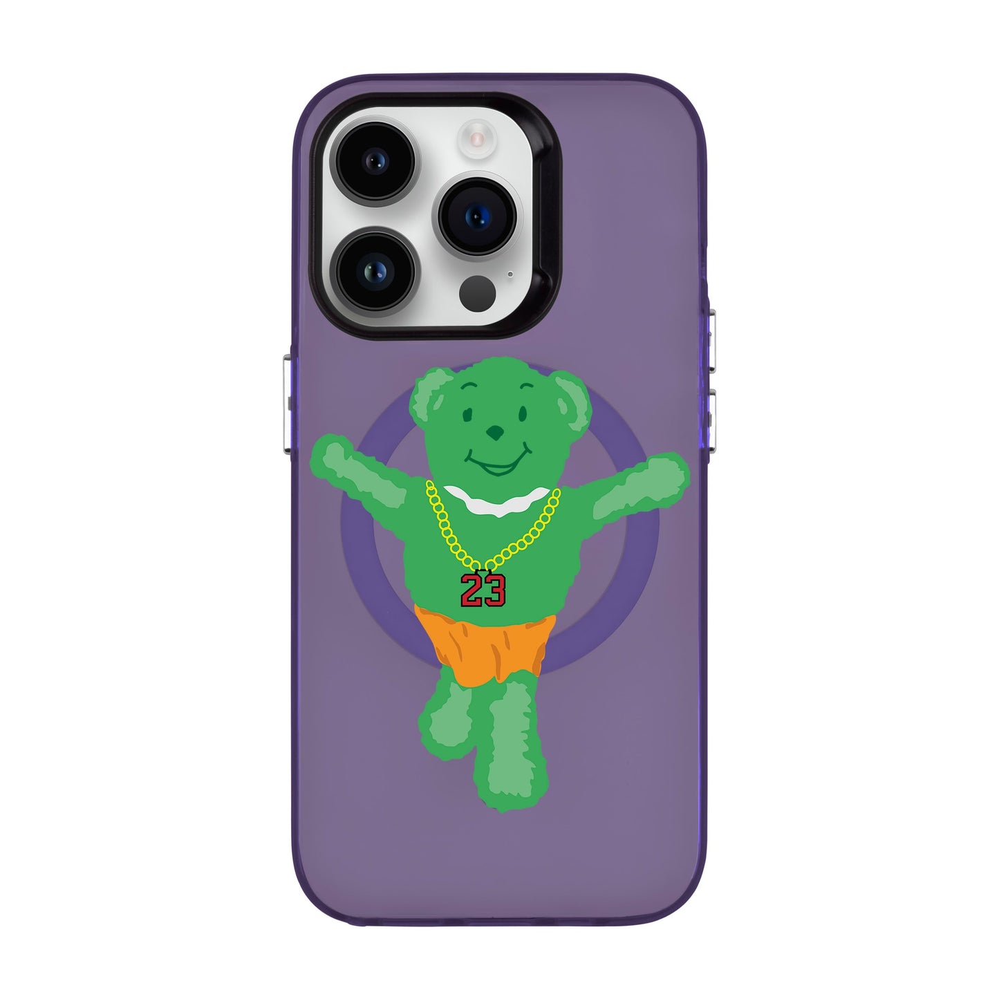 GREEN BEAR-iPhone 14 Pro Hold Kılıf MagSafe Özellikli