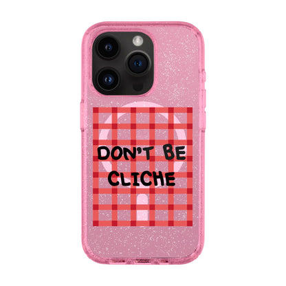 DON'T BE CLICHE-iPhone 14 Pro Shiny Kılıf MagSafe Özellikli