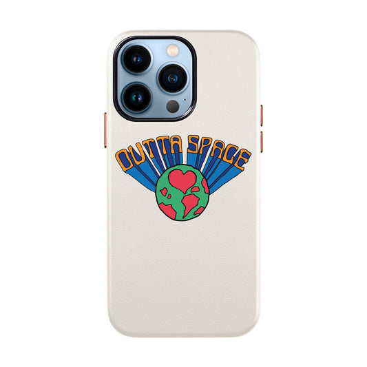 SPACE-iPhone 13 Pro Leather Kılıf