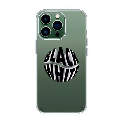 BLACK WHITE-iPhone 7 Plus / 8 Plus Solid Kılıf