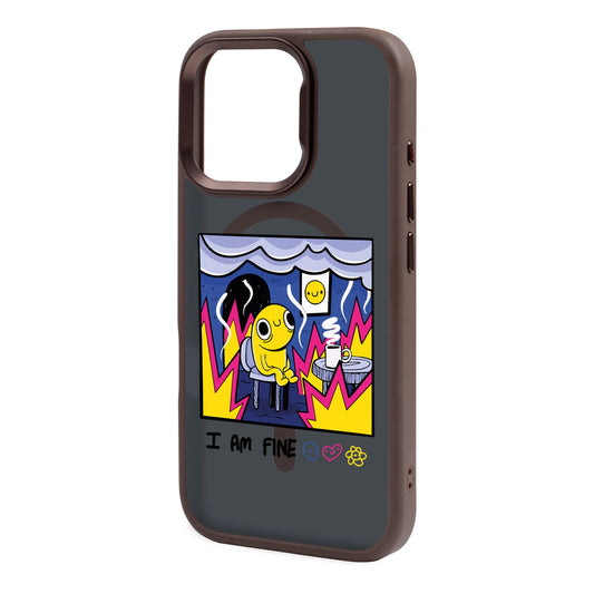 I AM FINE-iPhone 16 Pro Max Rise Kılıf MagSafe Özellikli