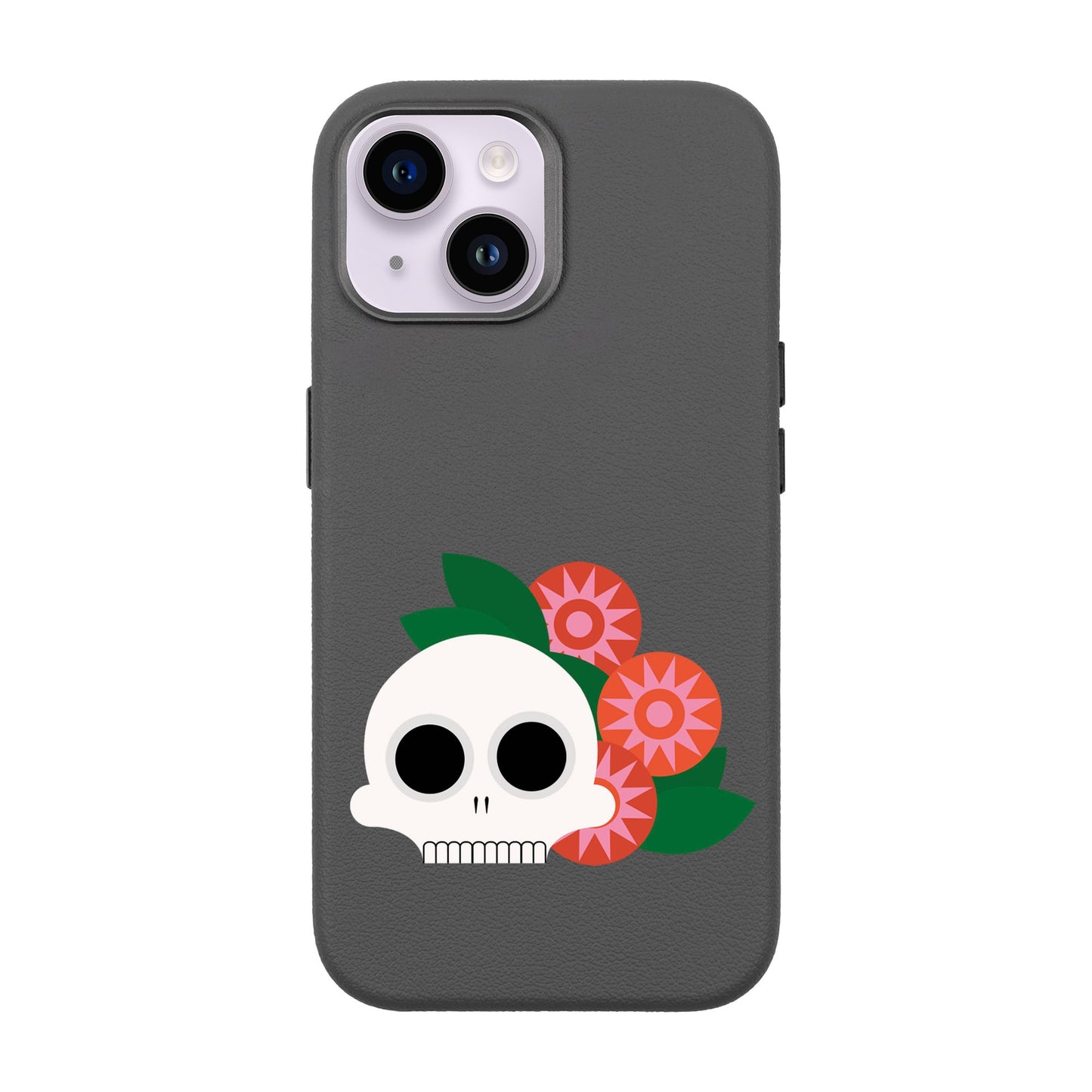 MEMENTO BLOOM-iPhone 13 Leather Premium Kılıf MagSafe Özellikli