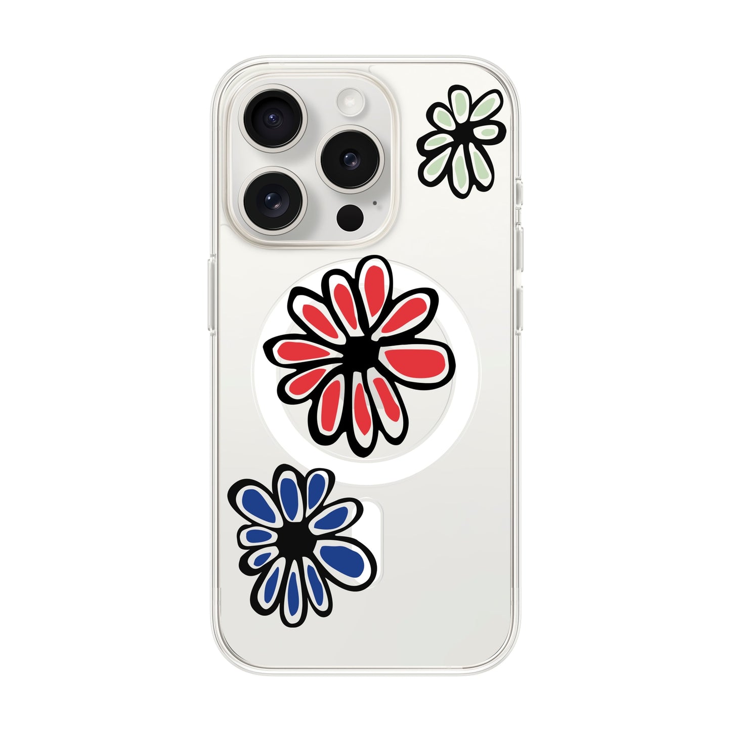 FLORIST-Solid Kılıf MagSafe Özellikli - iPhone 15 Pro