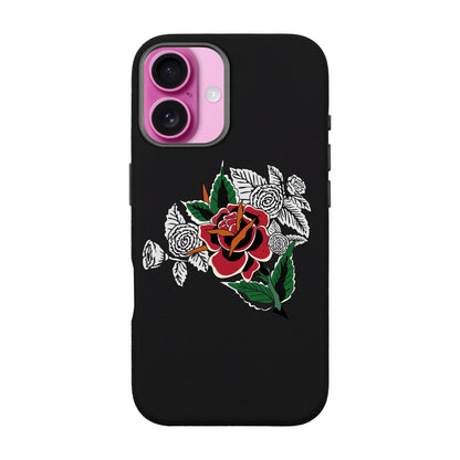 DRY ROSE-iPhone 16 Leather Premium Kılıf MagSafe Özellikli