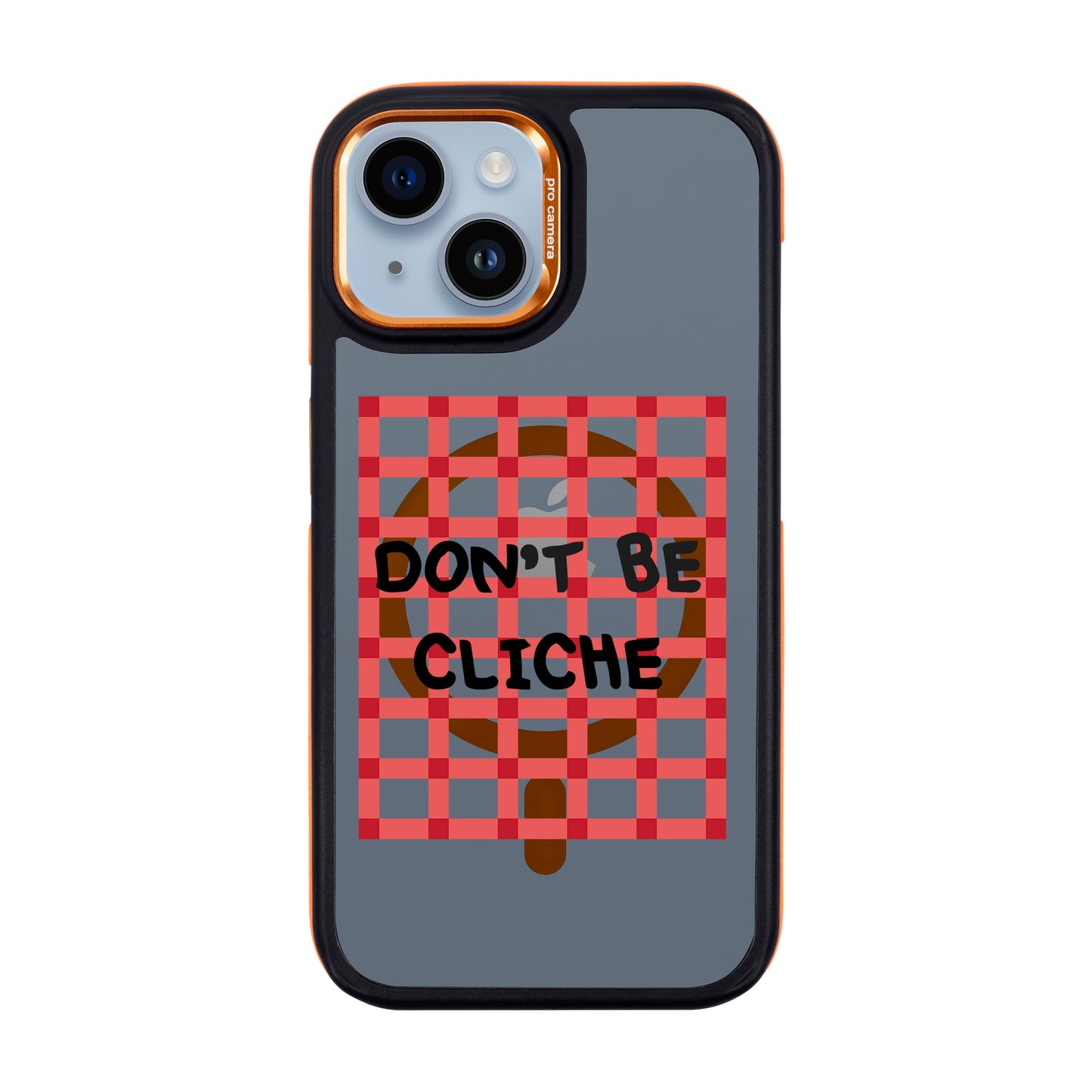 DON'T BE CLICHE-Dark Kılıf MagSafe Özellikli - iPhone 13