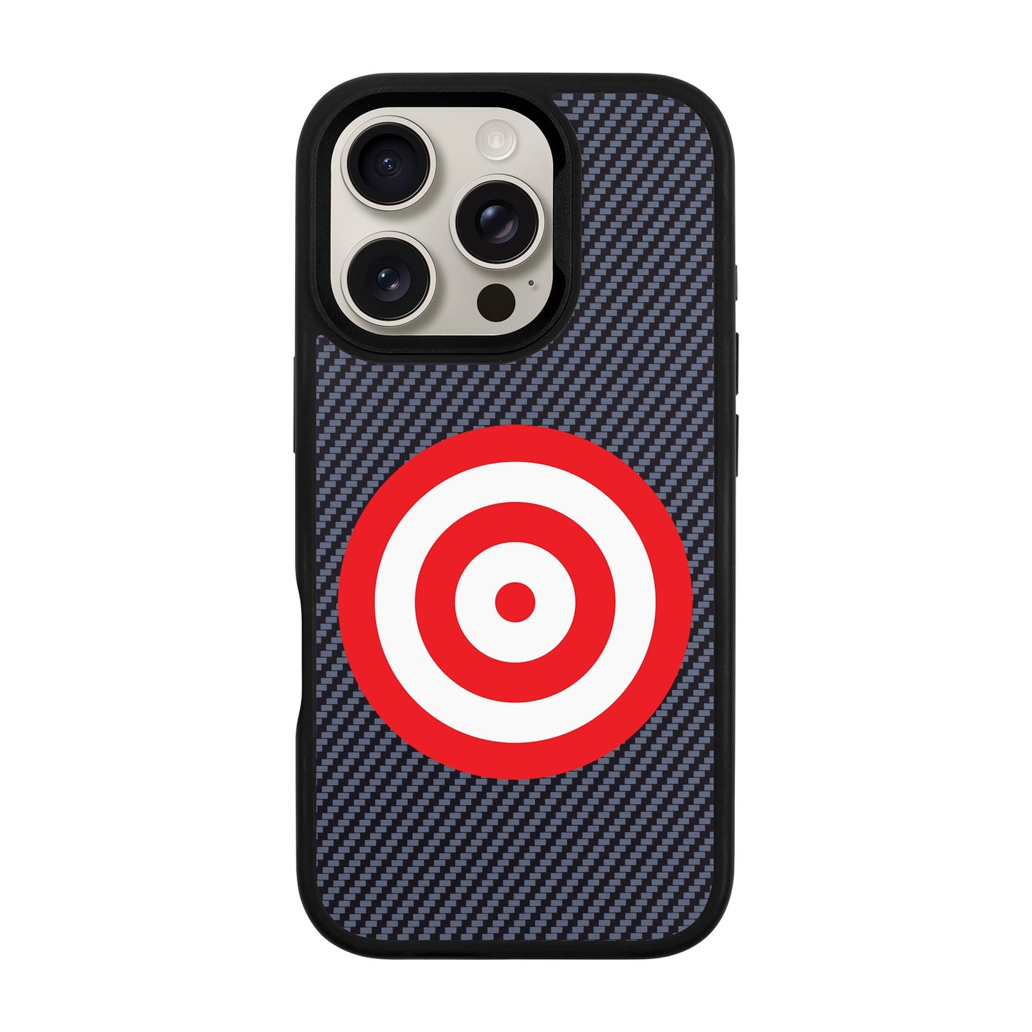 BULL'S EYE-iPhone 16 Pro Plaid Kılıf MagSafe Özellikli
