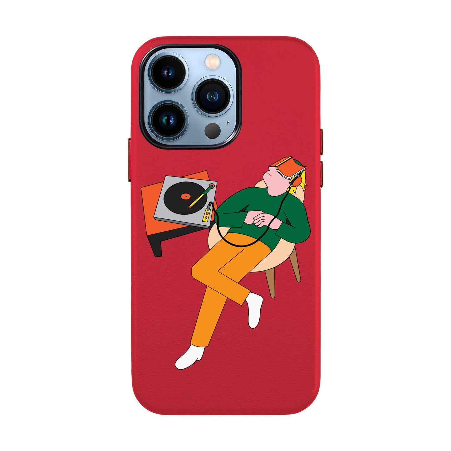 LAZY SUNDAY AFTERNOON-iPhone 13 Pro Leather Kılıf