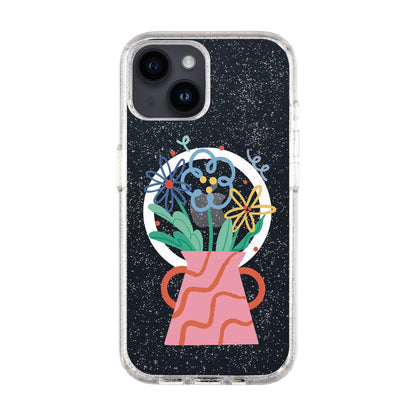 PINK VASE-iPhone 14 Shiny Kılıf MagSafe Özellikli