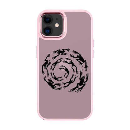 SWIRLING FROGS-iPhone 11 Proof Kılıf