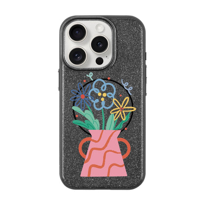 PINK VASE-Radiant Kılıf MagSafe Özellikli - iPhone 15 Pro