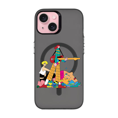 HER BAND-iPhone 15 Hold Kılıf MagSafe Özellikli