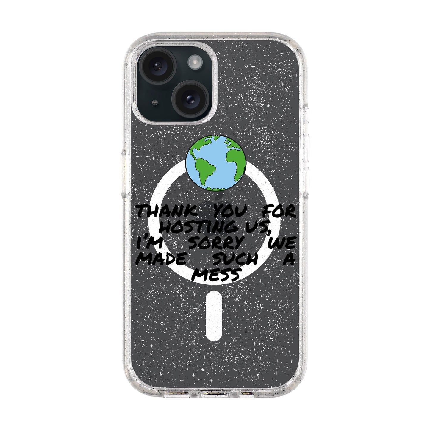 MESS-iPhone 15 Plus Shiny Kılıf MagSafe Özellikli