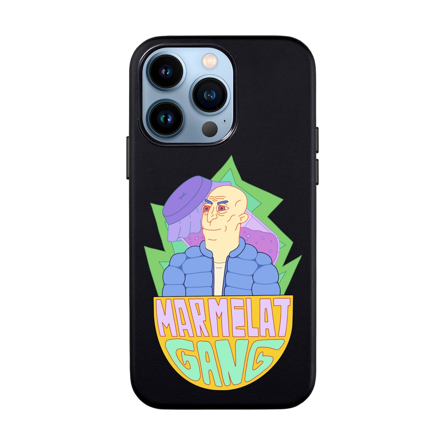 MARMELAT GANG-iPhone 13 Pro Leather Kılıf