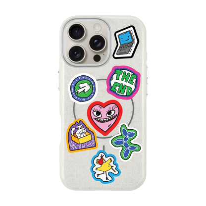 TŌTEN STICKERZ-iPhone 16 Pro Max Radiant Kılıf MagSafe Özellikli