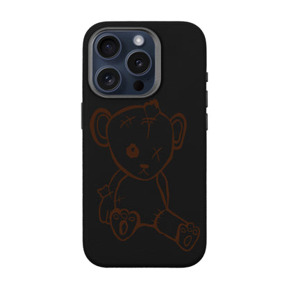 BABY BEAR-iPhone 15 Pro Leather Premium Kılıf MagSafe Özellikli