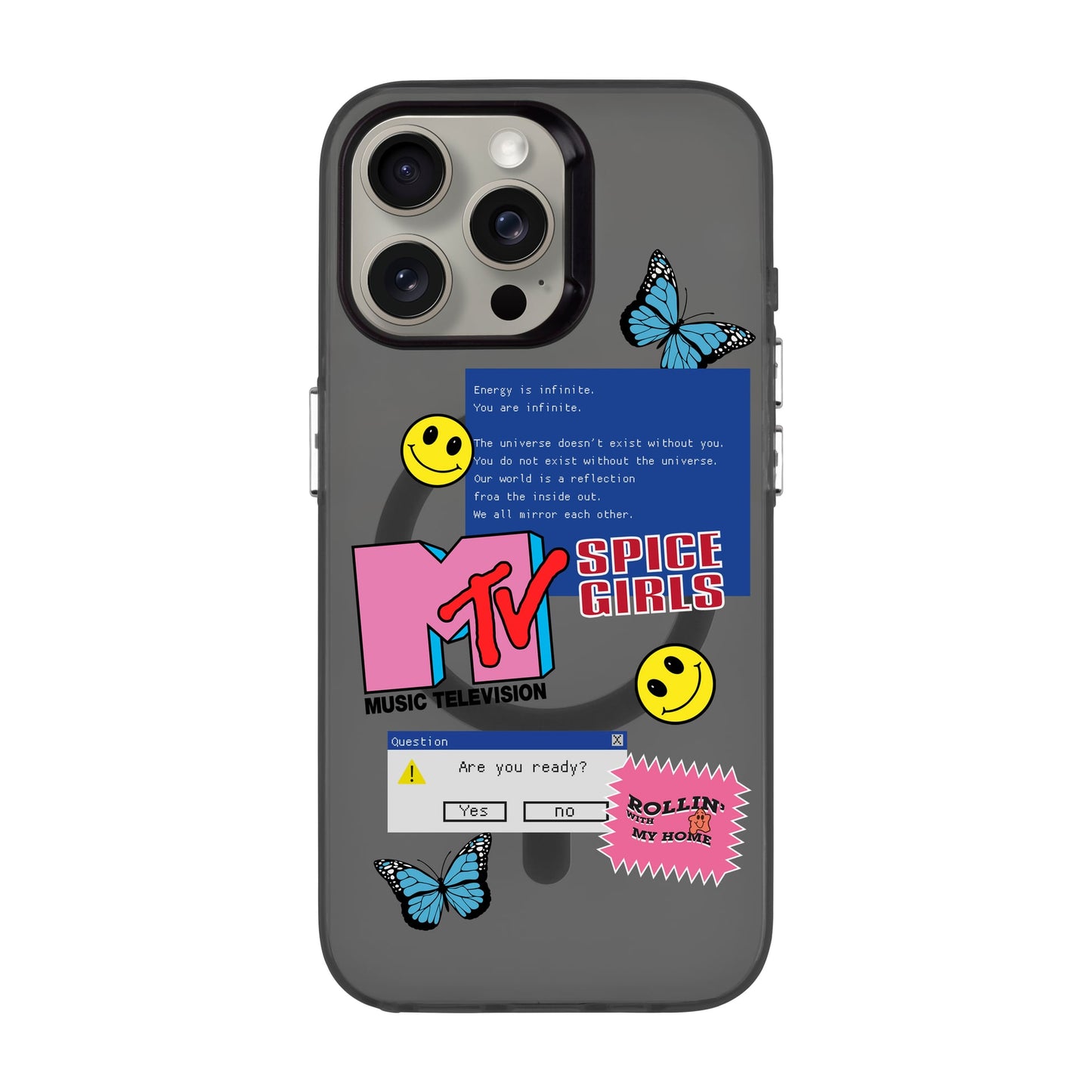 ARE YOU READY-iPhone 15 Pro Max Hold Kılıf MagSafe Özellikli