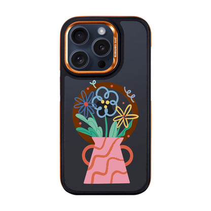 PINK VASE-iPhone 15 Pro Dark Kılıf MagSafe Özellikli