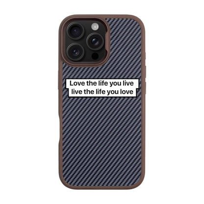 LOVE THE LIFE-iPhone 16 Pro Max Plaid Kılıf MagSafe Özellikli