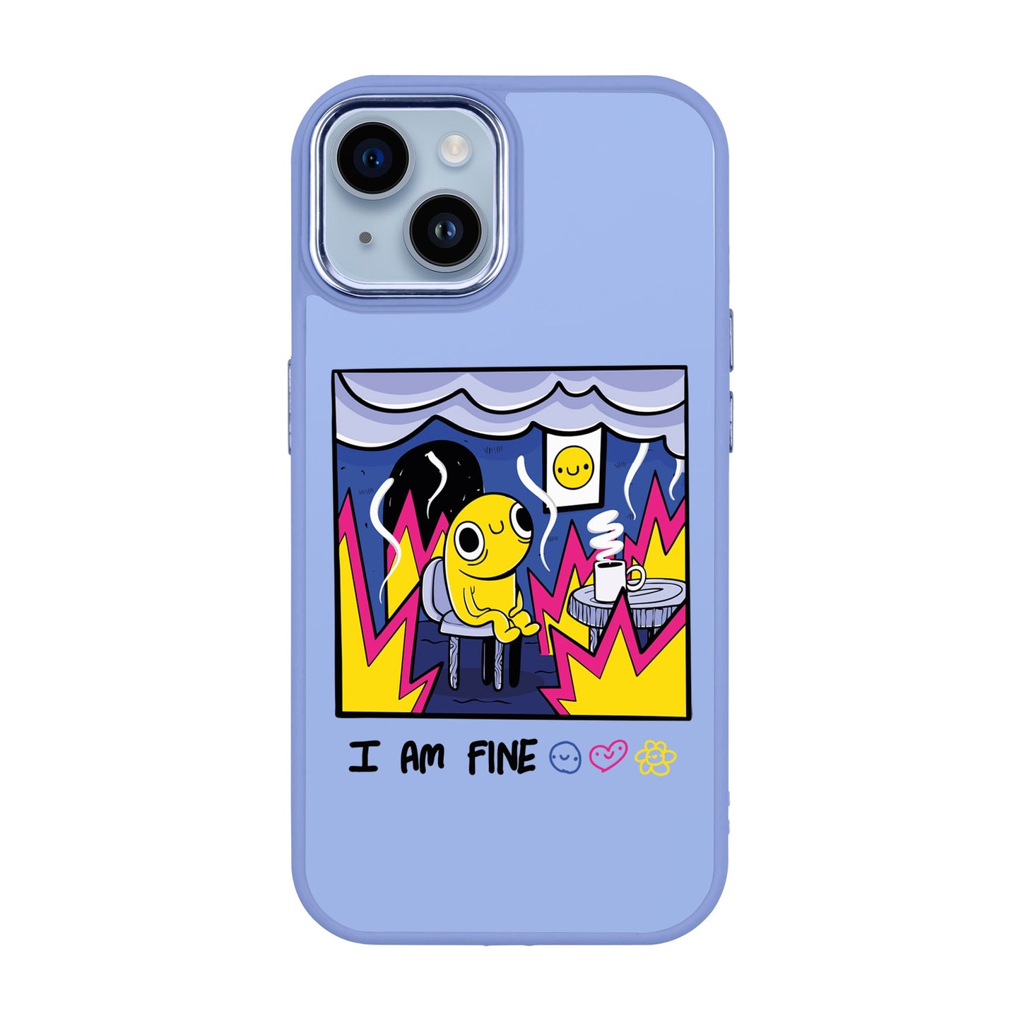 I AM FINE-iPhone 14 Plus Proof Kılıf