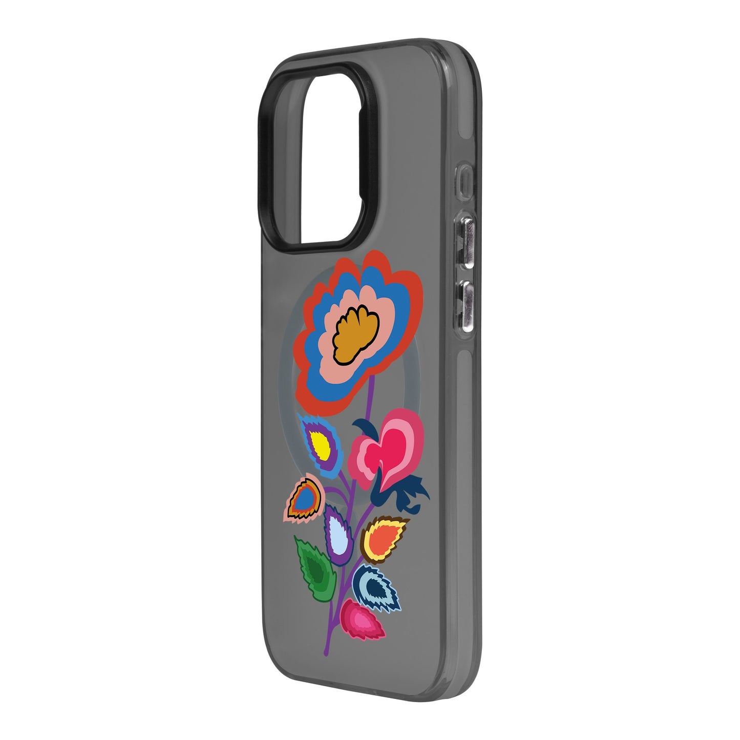 KNITTED FLOWER-iPhone 11 Hold Kılıf MagSafe Özellikli