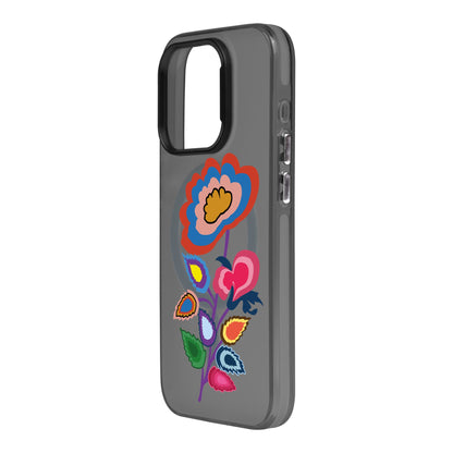 KNITTED FLOWER-iPhone 11 Hold Kılıf MagSafe Özellikli