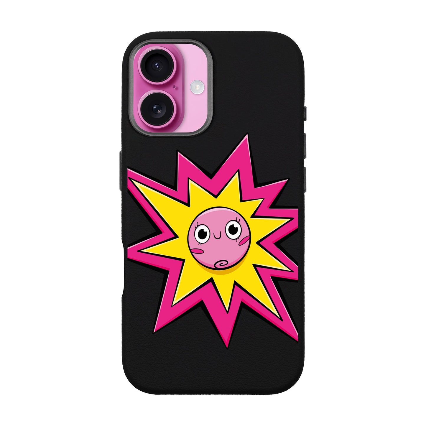POP PRINCESSES-iPhone 16 Leather Premium Kılıf MagSafe Özellikli