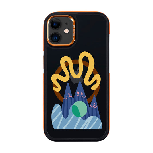 MOUNTAIN-iPhone 11 Dark Kılıf MagSafe Özellikli
