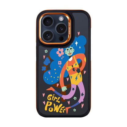 GIRL POWER-iPhone 15 Pro Dark Kılıf MagSafe Özellikli