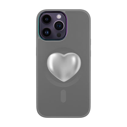 SILVER HEART-iPhone 13 Pro Max Vigor Kılıf MagSafe Özellikli