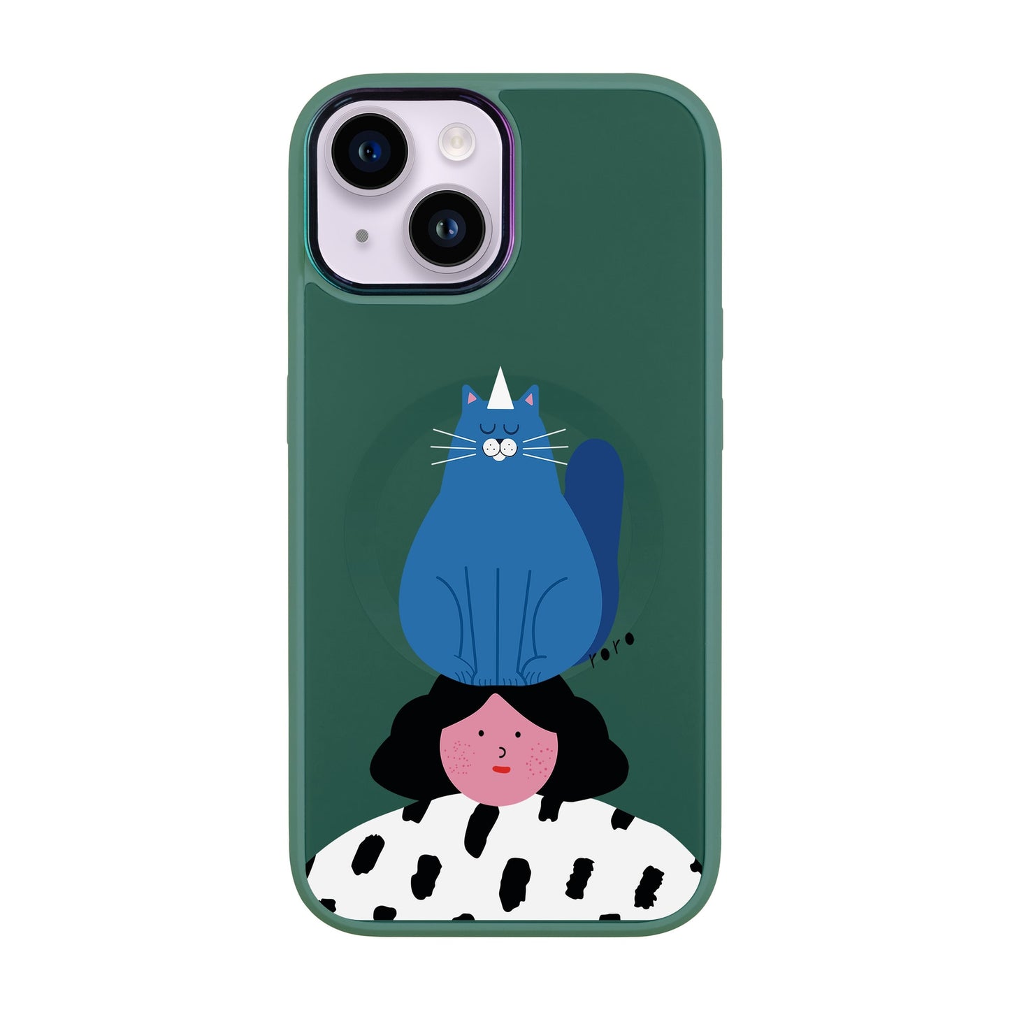 NAUGHTY CAT-iPhone 12 Vigor Kılıf MagSafe Özellikli