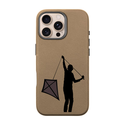 KITE-iPhone 16 Pro Max Leather Premium Kılıf MagSafe Özellikli