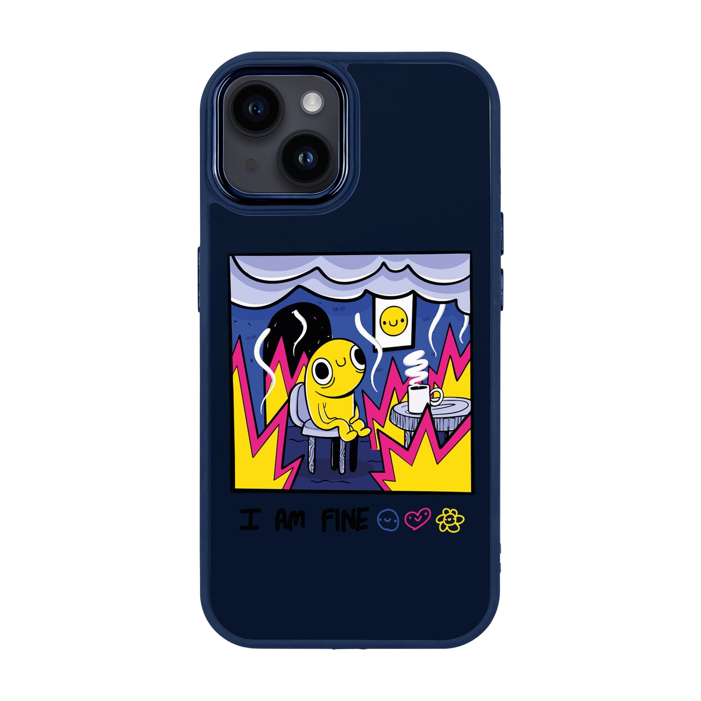 I AM FINE-iPhone 14 Plus Proof Kılıf