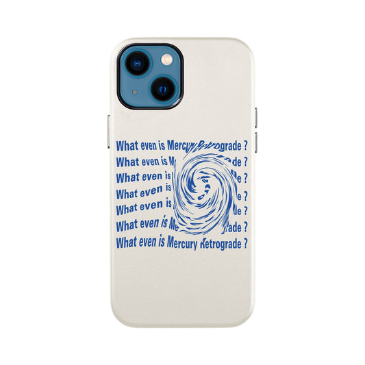 MERCURY-iPhone 14 Leather Kılıf