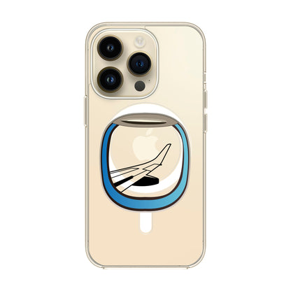 AIRCRAFT WINDOW-iPhone 14 Pro Solid Kılıf MagSafe Özellikli