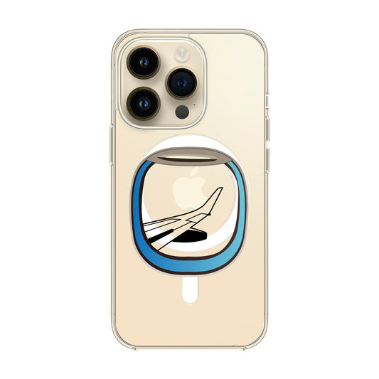 AIRCRAFT WINDOW-iPhone 14 Pro Solid Kılıf MagSafe Özellikli