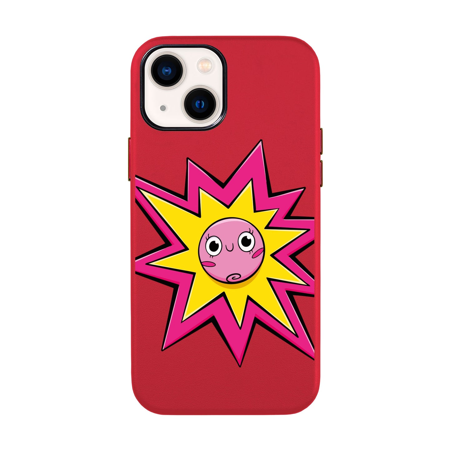 POP PRINCESSES-iPhone 14 Leather Kılıf